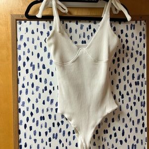 Princess Polly clove tie up bodysuit